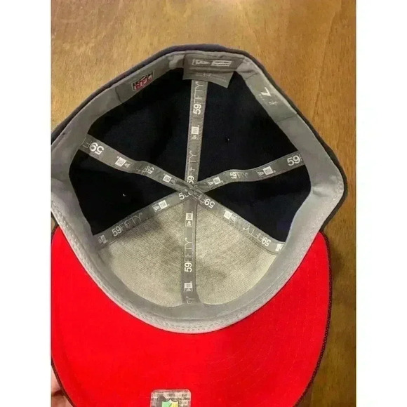 Houston Texans NFL New Era Hat Size 7 1/2 Fitted Cap (0116) - Picture 6 of 7